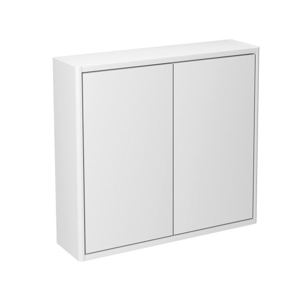 Spejlskab Gustavsberg Graphic 60 x 16 cm, glat Hvid