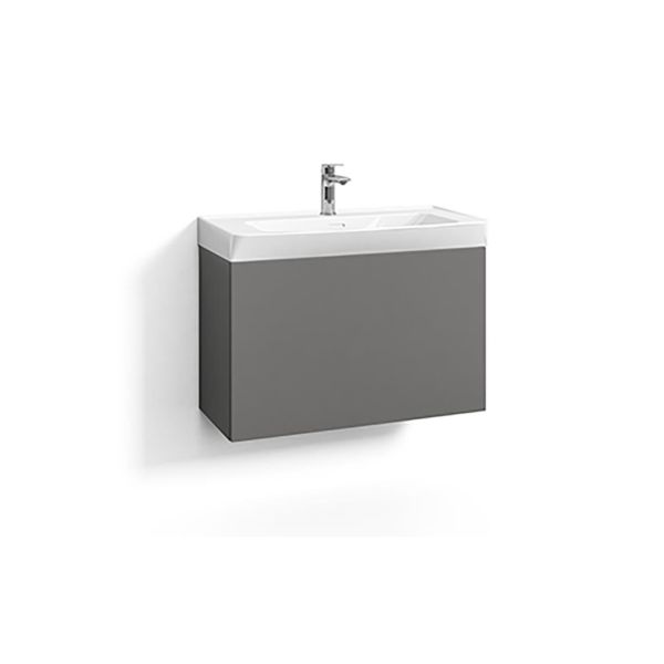 Tvättställsskåp Svedbergs Skapa 374382 grått 80 cm