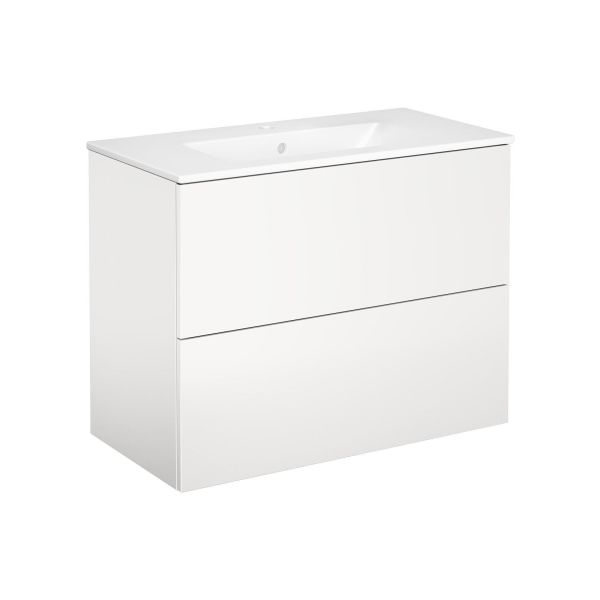 Kommod Gustavsberg GB71GBVU80AGWB med tvättställ 80 cm