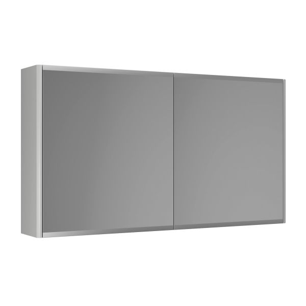 Spejlskab Gustavsberg Graphic 100 cm, dobbeltsidet Grå