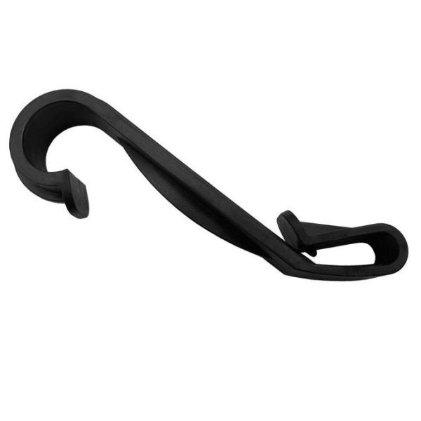 Kabelklemme Ebeco Smartclip sort, 25 stk 