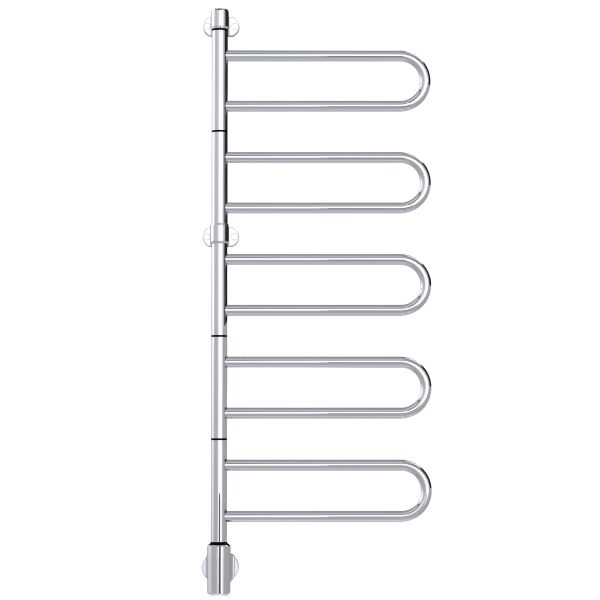 Handdukstork PAX Flex U 5/450  Rostfritt stål 5 armar 450 mm Med Momento II-timer