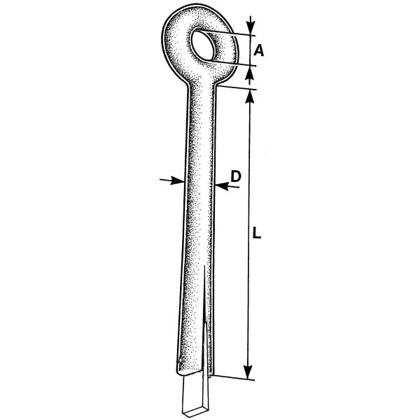 Bjergsløjfe Necks 3428618 med kile 