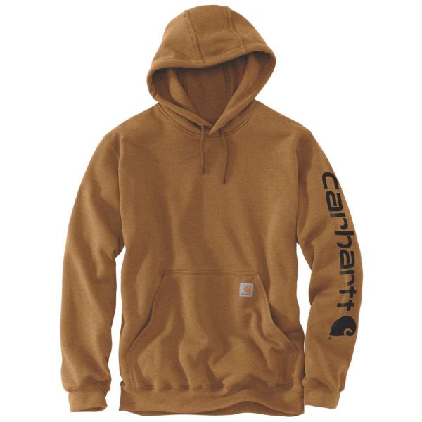 Huvtröja Carhartt K288BRN brun L