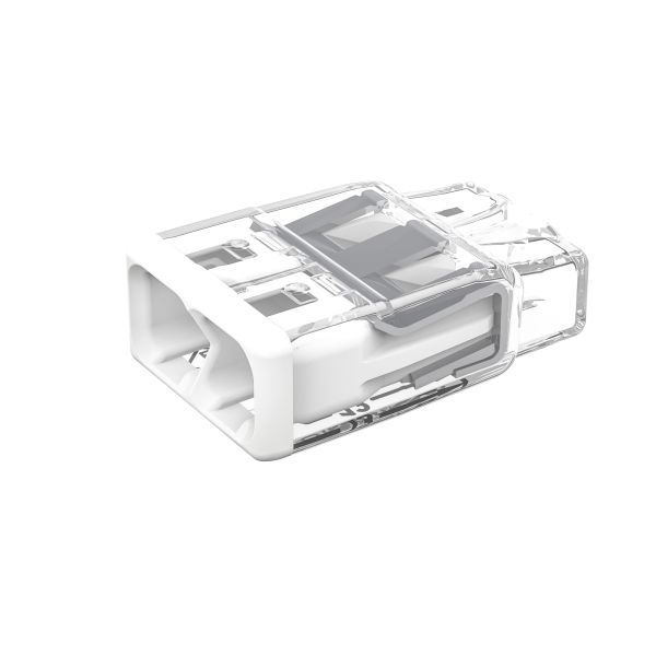 Toppklemme Wago 2773-402 450 V 2-polet, hvit, 120-pakning