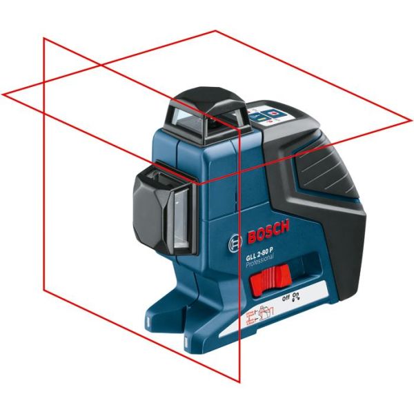 Ristilaser Bosch GLL 2-80 P ilman tarvikkeita 