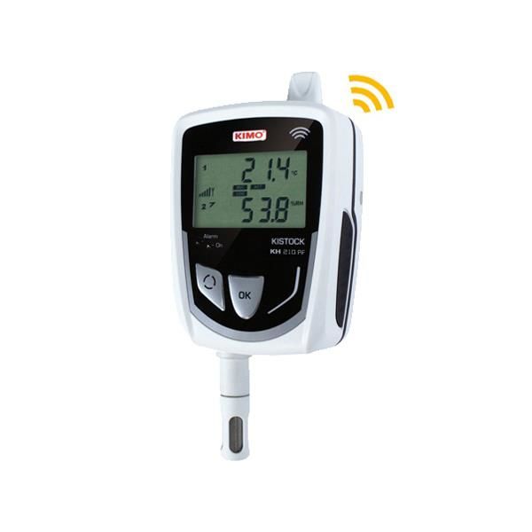 Temperaturlogger Kimo KH210-AO RF med display 