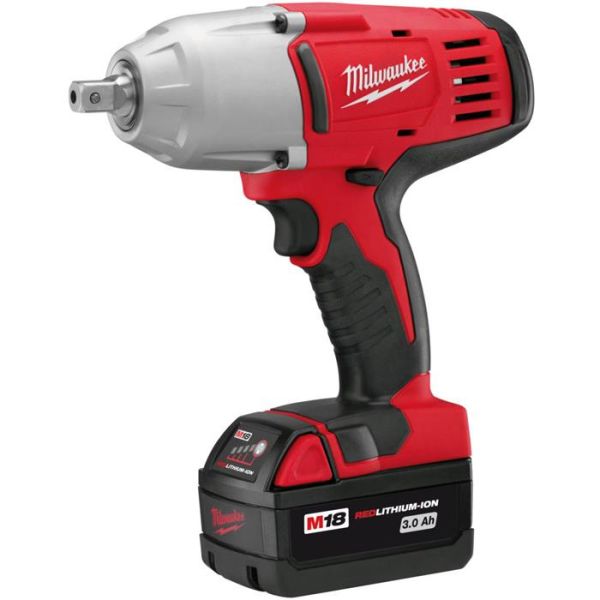 Mutterinväännin Milwaukee HD18 HIW-402C sis. akun ja laturin 