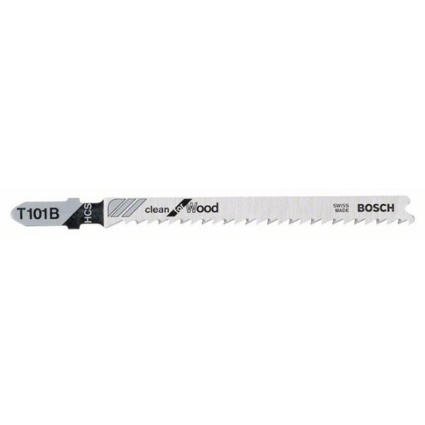 Stiksavklinger Bosch Clean for Wood T101B  100mm 3-pak