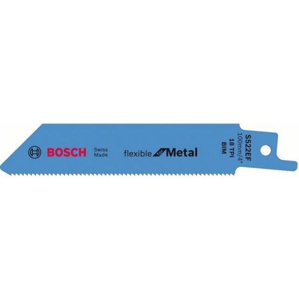 Puukkosahanterä Bosch 2608657721 Flexible for Metal 2 kpl:n pakkaus 