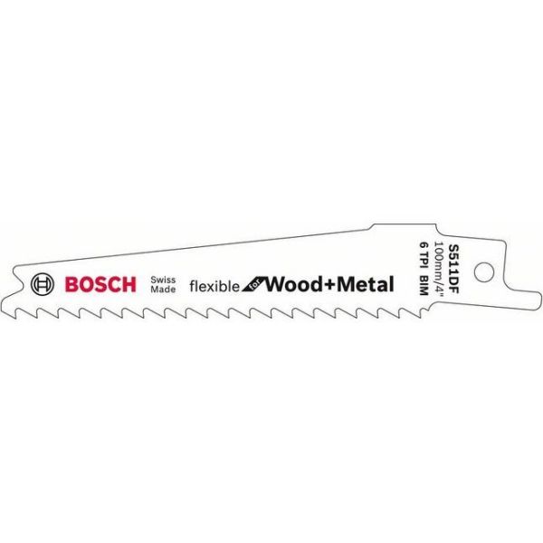 Tigersagblad Bosch Flexible for Wood and Metal 2-pakning 