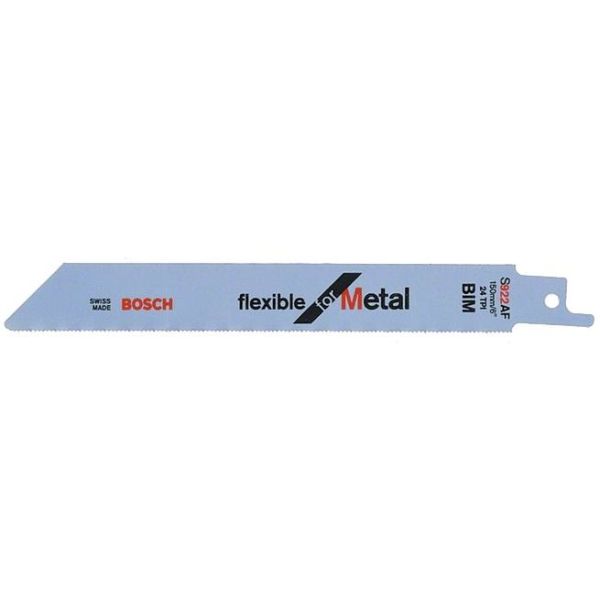 Puukkosahanterä Bosch Fleksibel for metall  1,5-4mm:n pellit, 2 kpl