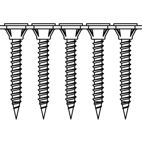Gipsskrue Bosch 2608000547 Stribede 3,9x25 mm
