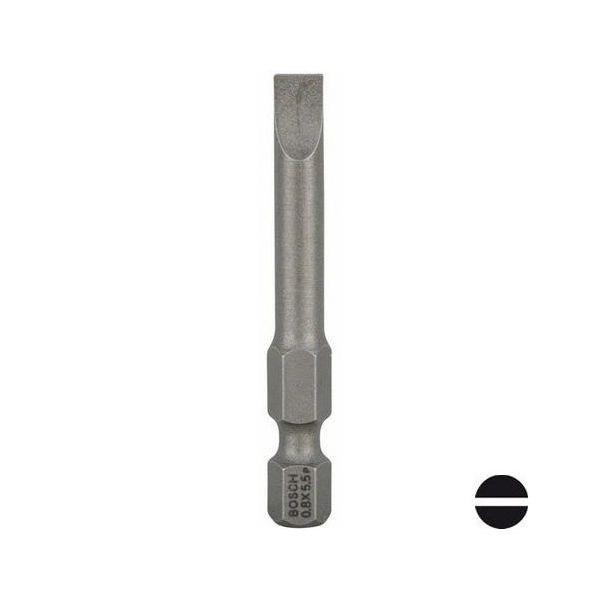 Skruvbits Bosch S  S0,8x5,5 3-pack 49mm