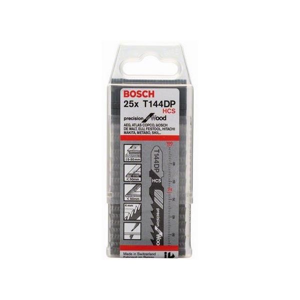 Pistosahanterä Bosch Precision for Wood  100mm, 25 kpl