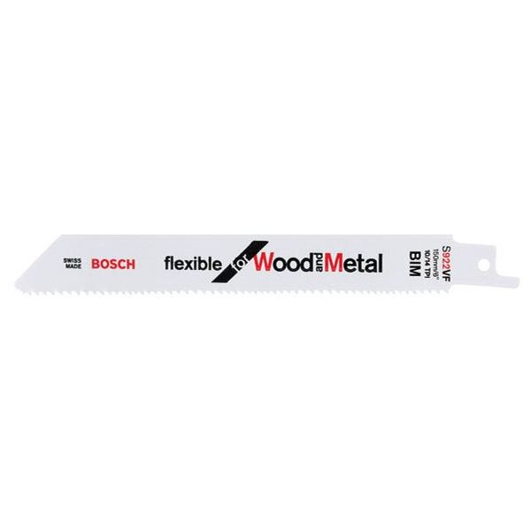 Puukkosahanterä Bosch Flexible for Wood and Metal  150mm, 2 kpl
