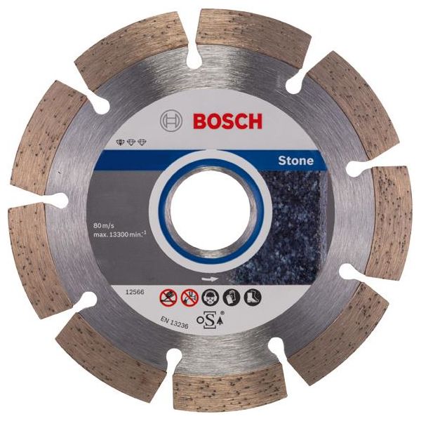 Diamantskæreskive Bosch Standard for Stone  125x22,23mm 1-pak