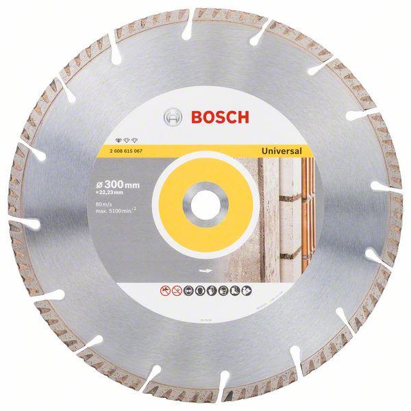 Diamantskæreskive Bosch Standard for Universal  300x22,23mm 1-pak