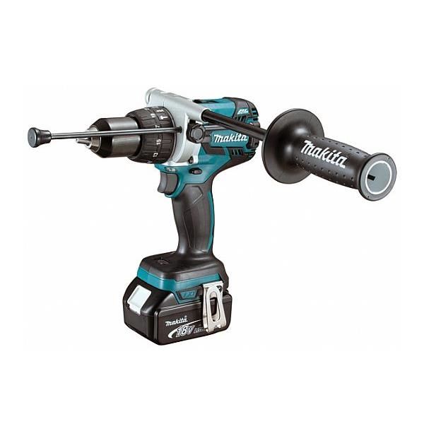 Slagborrmaskin Makita DHP481RTJ med batteri och laddare