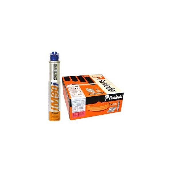 Kuumasinkitty naula Paslode 287096 Pyöreäkantainen 34° 63x2,8mm 3 kaasupatruunaa