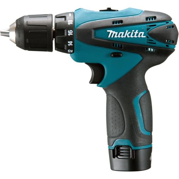 Borskrutrekker Makita DF330DWJ med batteri og lader 