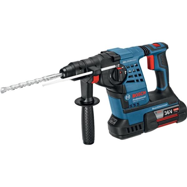 Borehammer Bosch GBH 36 V-LI Plus med batteri og oplader 