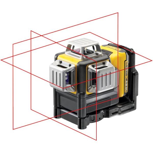 Korslaser Dewalt DCE089D1R med röd laser 
