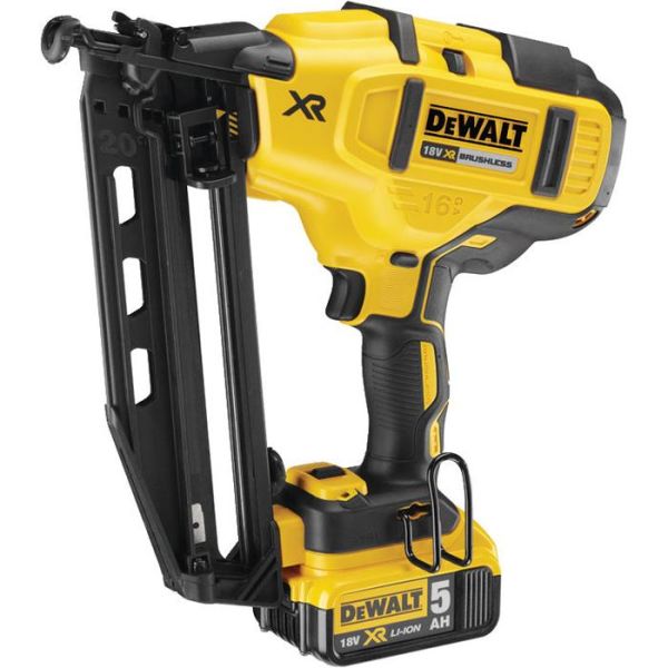 Dykkerpistol Dewalt DCN660P2 med 2 stk 5,0 Ah batteri og oplader 