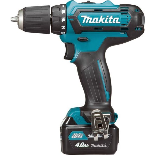 Borskrutrekker Makita DF331DSMJ med 4,0Ah-batterier og lader 