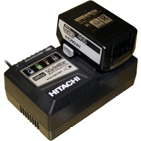 Batteri Hitachi UC18YSL3 BSL1850 med 1 stk. 18V 5,0Ah-batteri 