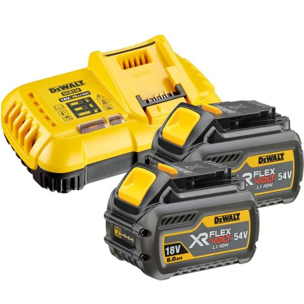 Akku- ja laturipaketti Dewalt DCB118T2 XR FlexVolt  