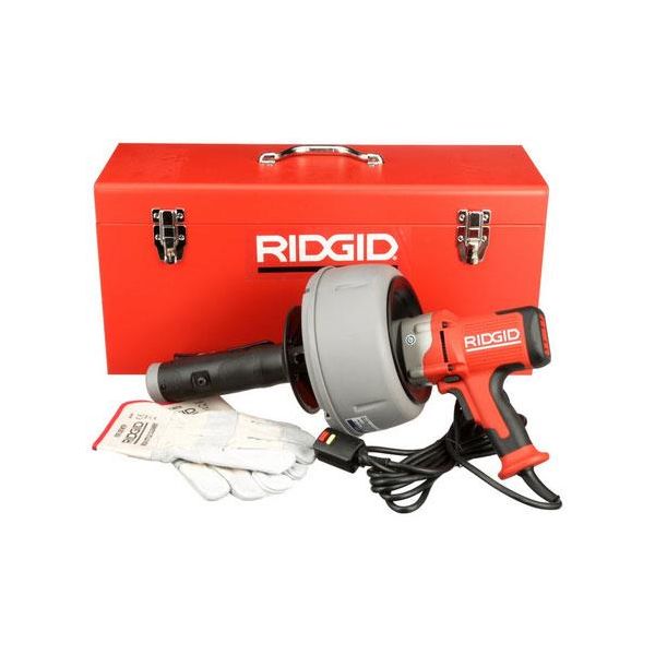 Afløbsrenser Ridgid K-45-AF med bæretaske, 280 W 