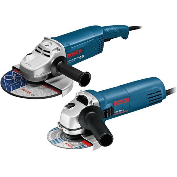 Kulmahiomakonepaketti Bosch GWS 20-230 JH GWS 850 C 2000 W 