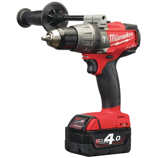 Slagbormaskin Milwaukee M18 FPD-402C med batteri og lader 