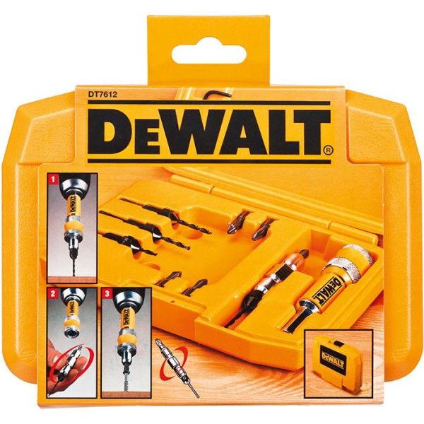 Bits & forsænkersæt Dewalt DT7612  