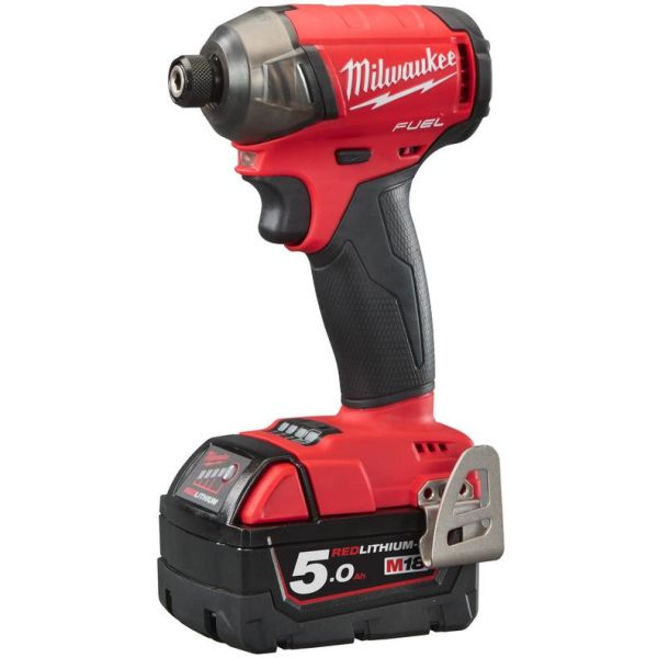 Slagskruetrækkere Milwaukee M18 FQID-502X med batteri og oplader 