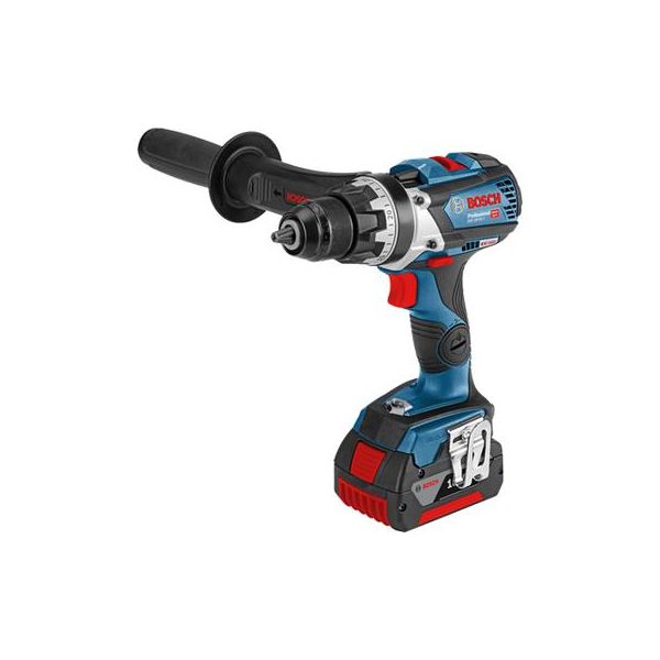 Borskrutrekker Bosch GSR 18V-85 C med modul, 5,0Ah-batterier og lader 