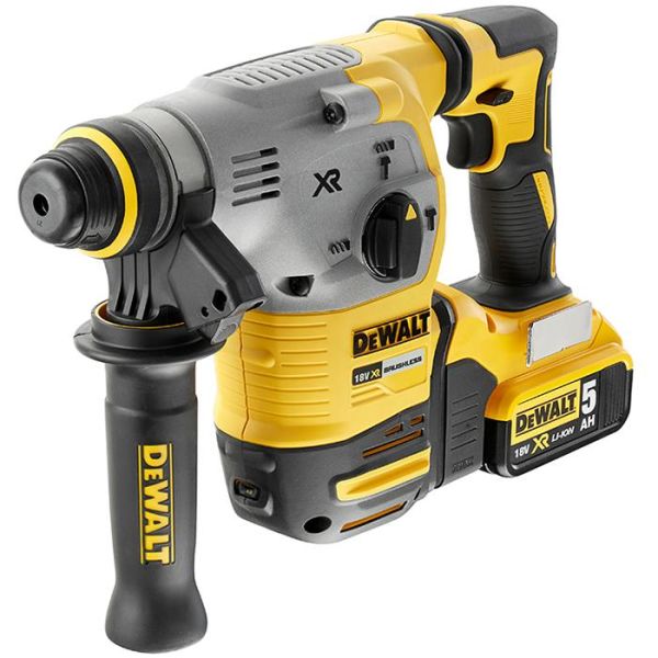 Slagboremaskine Dewalt DCH283P2 med batteri og oplader 