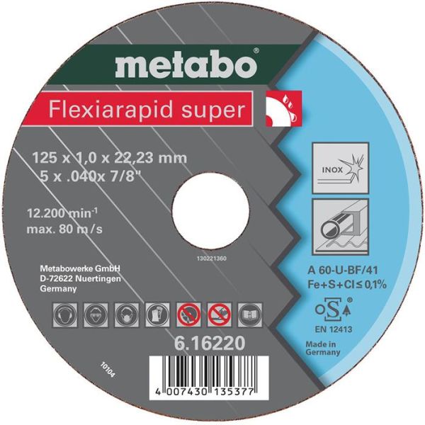 Kappeskive Metabo FLEXIRAPID  