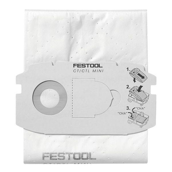 Filterpose Festool SC FIS-CT MIDI SELFCLEAN 5-pak 