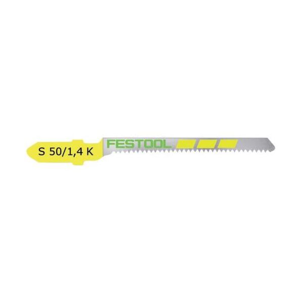 Sticksågsblad Festool S 50/1,4 K 5-pack 