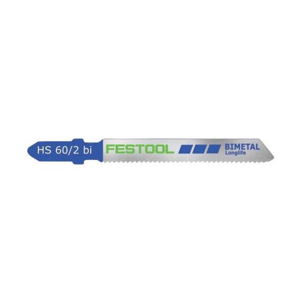 Pistosahanterä Festool HS 60/2 BI 5 kpl:n pakkaus 