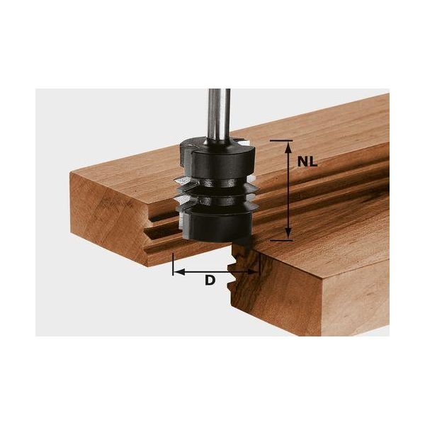Limet fugeskærer Festool HW S8 D34/NL32 8mm spindel 