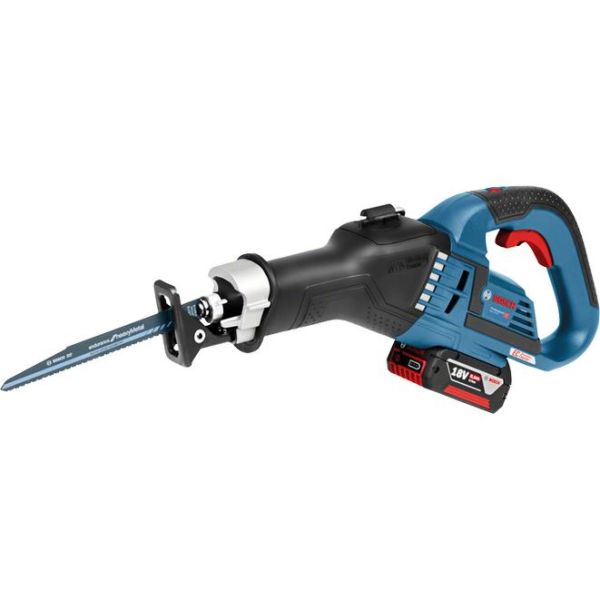 Tigersag Bosch GSA 18V-32 med 5,0Ah-batterier og lader 