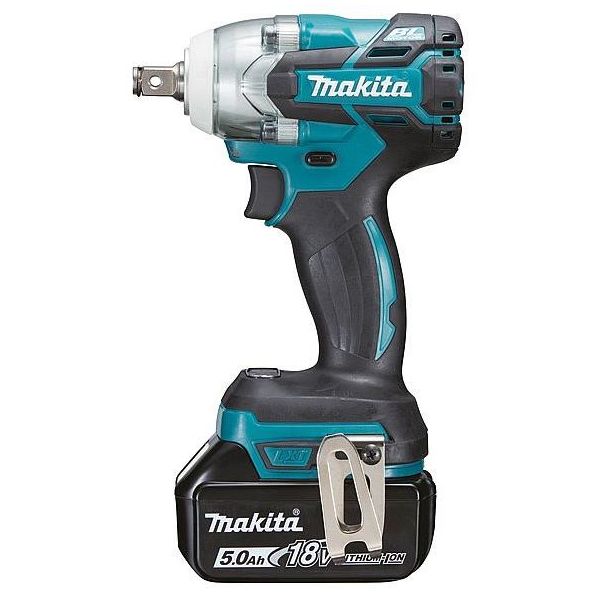 Mutterinväännin Makita DTW285RTJ sis. 5,0 Ah:n akut ja laturin 