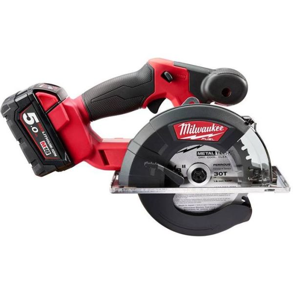 Metalrundsav Milwaukee M18 FMCS-502X med batteri og oplader 