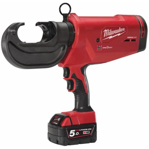 Krympeværktøj Milwaukee M18 HCCT109/42-522C med batteri og oplader 
