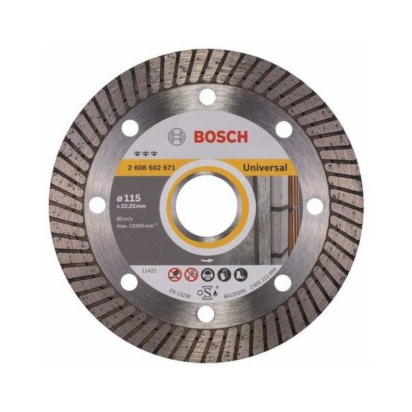 Diamantkapskiva Bosch Best for Universal Turbo  115x22,23mm