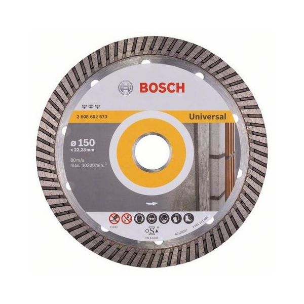 Diamantkapskiva Bosch Best for Universal Turbo  150x22,23mm