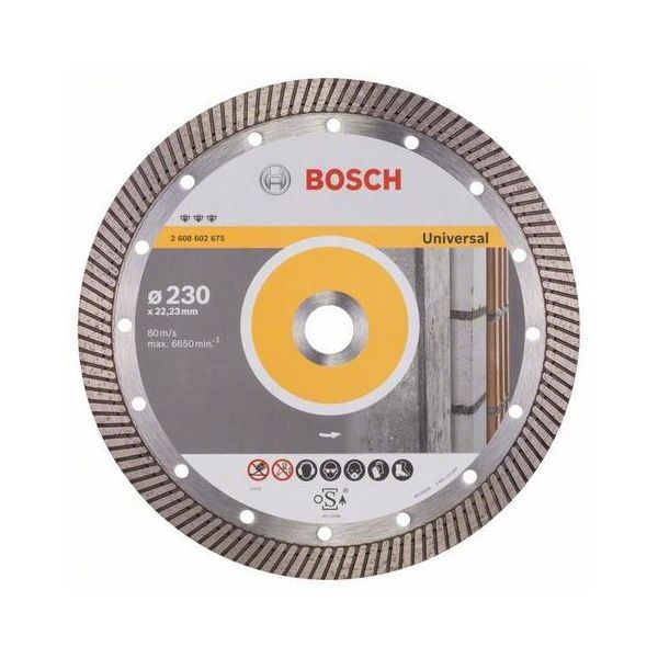 Kappeskive Bosch Best for Universal Turbo  230x22,23mm